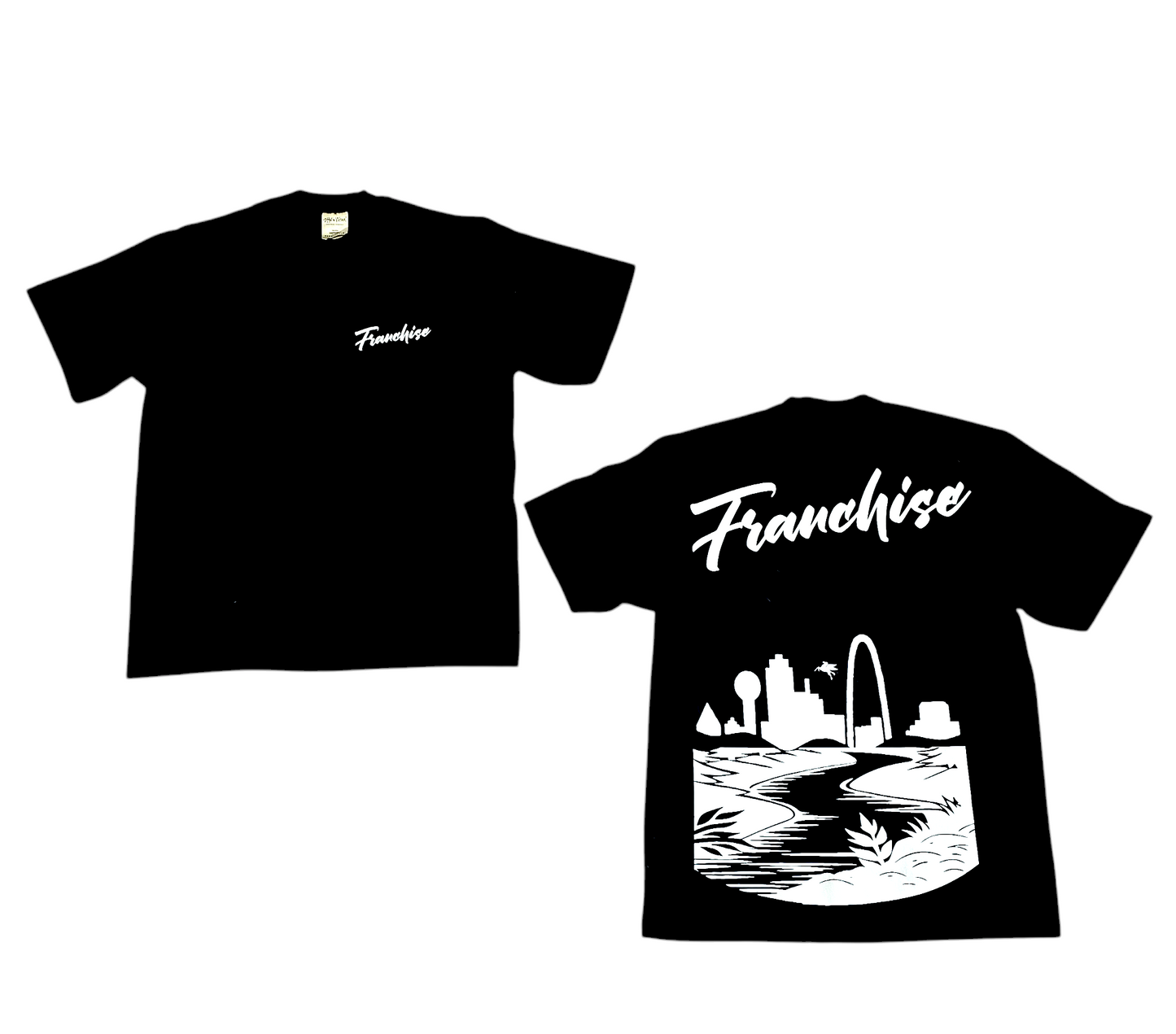 Trinity River Heavy Tee (Black)