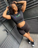 Dallas Franchise Ladies Crewneck Crop Top