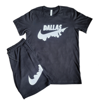 Dallas Check T-Shirt & Short Set