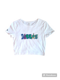 Dallas Franchise Ladies Crewneck Crop Top