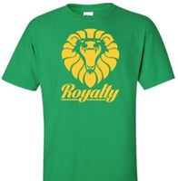 Green Mens Crew Neck Royalty Tee