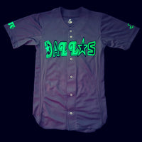 Black /Black Dallas Franchise Baseball Jersey